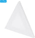 PATIKIL Paint Canvases for Painting, 2 Pack 12x10 Inch Triangle Wood Frame Stretched Blank Art Canvas Board Panels for Acrylic, Oil, Tempera Paint...