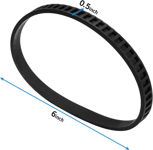 2 Pack 650721-00 Bandsaw Rubber Tires Replacement for Dewalt Band Saw Tires DWM120 A02807 DCS374 DW328K...