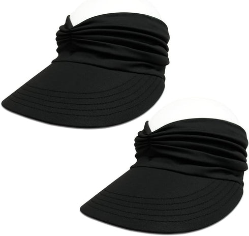 Sun Hat Women Sun Beach Visor Cap UV Protection with Wide Brim for Sports Beach Golf Hiking...