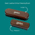 Leather & Upholstery Cleaning Brush Large | for detailing leather car seats, leather sofas, and Alcantara | For car interiors, furniture, boots, s...