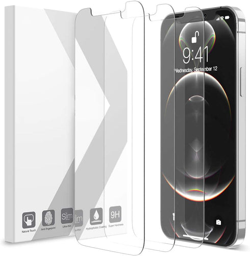 Purity Screen Protector Compatible with iPhone 12 Pro Max 2020 6.7", Tempered Glass Screen Film Designed for iPhone 12 Pro Max Anti-Scratch Work w...