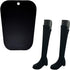 2 Pairs (14inch/36cm H) Plastic Thicken Long Boot Shaper Knee High Shoe Support Automatic Stand Hanger Shoes Trees Keeper Boot Short Inserts Holde...