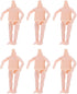 Moveable Jointed Doll 6pcs Body Nude Naked Body Soldier Ken Male Dolls Artist Drawing Manikin Action Figure Toys Joint Doll DIY Doll Accessory...