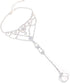 1Pair Summer Beach Water Drop Anklet Rhinestone Toe Ring Foot Chain Bridal Crystal Barefoot Anklet Sandal High Heels Accessories for Women...