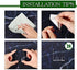 Jetec 8 Pcs Razor Holder for Shower Self Adhesive Shower Hook for Razor Shaver Hook Holder with Acrylic Adhesive Hanger for Bathroom Kitchen Utili...