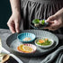 Gaolinci 3.5 Inches Flower Shape Ceramic Sauce Dish,Mini Side Seasoning Dish,Condiment Dishes/Sushi Soy Dipping Bowl,Snack Serving Dishes,Porcelai...