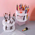 49 Holes Paint Brush Holder Stand-Artist Paint & Makeup Brushes Holder for Pens, Pencils or Small Tools (Black)...