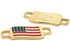 USA Flags Shoes Boot Lace Keeper US American Union Workers...