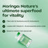 Moringa Powder Capsules - 800mg of Pure Nutrient-Rich Moringa Powder - A Natural Green Antioxidant Superfood - Supports Energy, Skin Health, Gut H...
