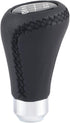 6 Speed Gear Shift Knob, Universal PU Leather Shifter Stick with 3 Hoses Fit for Most Car Vehicle (Black)...