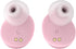 Wireless Earbuds Bluetooth V5.3 Stylish Pink Wireless Earbuds with Transparent Casing and Charging Case - Hi-Fi Stereo Headphones for Young Women...