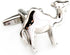 Camel One 1 Hump Pair Cufflinks in a Presentation Gift Box & Polishing Cloth...