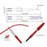 13pcs 4mm Banana PlugTest Leads Kit Digital Electrical Test Probes Set Fully insulated Alligator Clips Test Tweezer Wire-Piercing Back Probe Pin 0...