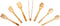 7-Piece Natural Bamboo Cooking Utensil Set...