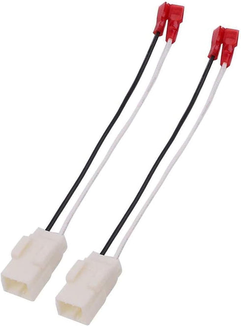 2 Pack 72-6514 Speaker Wire Harness Adapter Plug Compatible with Jeep Wrangler Chrysler Town & Country Speaker Harness Adapter Dodge Dakota Front ...