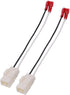 2 Pack 72-6514 Speaker Wire Harness Adapter Plug Compatible with Jeep Wrangler Chrysler Town & Country Speaker Harness Adapter Dodge Dakota Front ...
