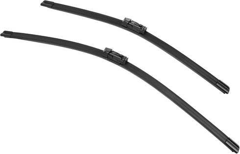 X AUTOHAUX 24 in 18 in Front Pair Left Right Set Windshield Wiper Blades Replacement for Mazda 6 CX-5 CX-9 CX5 CX9 2017-2021 Push Button (Not for ...