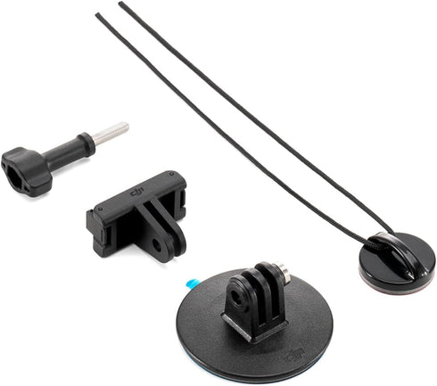 DJI Osmo Action Camera Mount, Black, Compatible with Osmo Action 3 and 4...