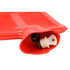 Classic Red Rubber Hot Water Bottle, Hot Compress, Pain Relief from Headaches, Cramps, Arthritis, Back Pain, Sore Muscles, Injuries - 2 Quart Capa...