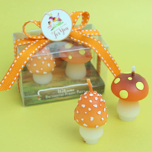 Birthday Candles Mushroom Candles for Party Supplies and Wedding Favor...