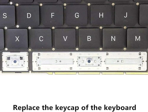 Replacement Keyboard Keycaps,Full Set of US Keycaps QWERTY Fit for MacBook Pro Retina 13" / 15" Model A1706 A1707 A1708 2016-2017 Year EMC 3071 EM...