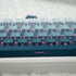 Blue Gradient Double Shot Keycap,PBT Side Printed Keycaps, Backlit Keycaps, Shine Through Keycaps, 136 Keys Cherry Profile Keycaps Set for Mechani...