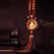 Car Hanging Decor Dangling Ornaments Auto Vehicle Rearview Mirror Pendant Crystal Lotus Amulet Pray for Luck Safety (Laughing Buddha)...