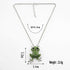 VALICLUD 3D Green Frog Necklace for Women Crystal Frog Jewelry Frog Brooch with Silver Chain Alloy Frog Stuff Animal Frog Jewelry Frogs Charm (5. ...