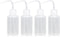 5oz/4Pcs Lash Water Bottle Squeezer, Tattoo Wash Squeeze Bottle with Scale Labels, Plastic Rinse Bottle for Eyelash Extensions, Watering, Washing ...