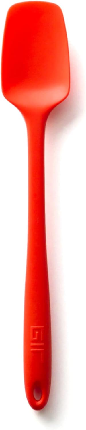 GIR: Get It Right Red Skinny Silicone Spoonula, Skinny-11, (GIRSUS303RED)...