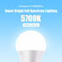 Full Spectrum Sun Light Bulb - A19 9W, Boosts Energy, Mood & Performance, Near-Perfect Color Rendering, Imitate Sunlight Indoors for a Happy Life,...