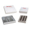 R3012A Cardboard Freezer Box for PCR Tubes with 196-Place Divider, 5 1/4" x 5 1/4" x 1"...