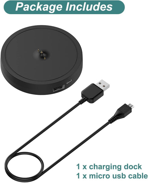 Charger for Ultimate Ears Boom 3/Megaboom 3/Blast/Megablast, Replament Charging Dock Station with USB Port for Ultimate Ears Speaker...
