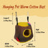 Small Animal Bed Nest Winter Warm Hammock Comfortable Fit Squirrel Sugar Glider Gerbil Rat Hamster Bird Parrot...