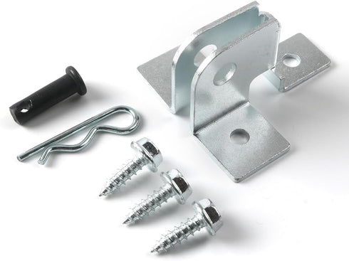 Garage Door Opener Bracket Kit—Door Bracket, Clevis Pin, Hair Pin & Fasteners Included...