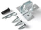 Garage Door Opener Bracket Kit—Door Bracket, Clevis Pin, Hair Pin & Fasteners Included...
