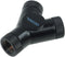 Alphacool HF G1/4" Y-Connector, Triple Rotary, Deep Black...