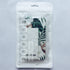 for iPhone SE2022 Case, SE2020 Case, 8 Case,7 Case for Women Girls,Green Leaves with White Floral Pattern Design, Slim Fit Clear Soft Full-Body Pr...