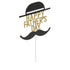 BinaryABC Happy Father's Day Cake Topper Cake Picks,Father's Day Birthday Cake Decorations Dad Party Supplies,5Pcs...