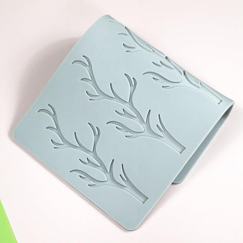 TUKE Tuile Mold 3D Branch Molds Silicone Tuile Fondant Molds Hollow Candy Lace Silicone Molds for Baking, Polymer Clay, Sugar Craft Dessert Cupcak...