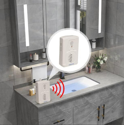 PIR Motion Sensor Activated Sound Player Speaker with USB Cable, Download Your own MP3 Audio Files to Play Speech, Music or Sound Effects (White)...