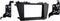 Metra 95-7521B Double DIN Installation Kit for 2012-Up Mazda 5 (Matte Black)...