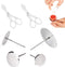 6PCS Cake Flower Nail and Flower Lifters Set, Stainless Steel Cake Cupcake Decor Baking Tools for Icing Flowers Decoration (4 Sizes)...