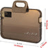 Portable File Box Clear Waterproof Document Storage Box with Snaps PP Files Organizer Cases for A4 Paper Magazines Notebooks School or Office Supp...