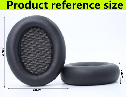 Replacement Ear Pads Compatible with Anker Soundcore Life Q10, Q10BT, Life 2 NEO BT Headphone Ear Pads, Repair Replacement Accessories (Obsidian B...