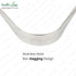 HealthAndYoga™ SteloSwipe Lite Stainless Steel Tongue Cleaners - Disposable Metal Tongue Scrapers Bulk Pack (Pack of 12) - Oral Hygiene Scraper- P...