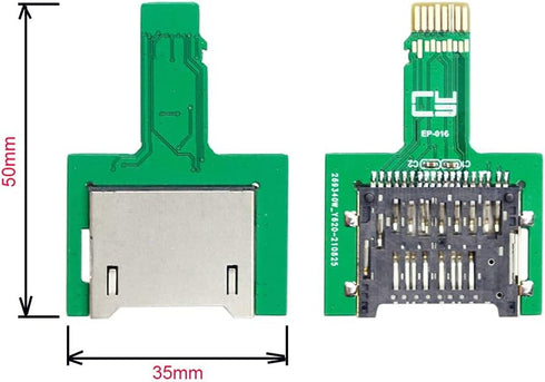 Xiwai TF Micro SD Male Extender to SD Card Female Extension Adapter PCBA SD/SDHC/SDXC UHS-III UHS-3 UHS-2...