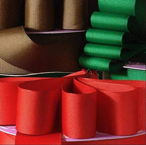 Paper Mart Black Grosgrain Ribbon, ? Inch Width, Large 100 Yard Roll of Black Ribbon for Gift Wrapping...