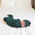 Receiving Blankets for Baby Girls Swaddle Blanket with Headband Set for 0-3 Month Cotton Knitted Newborn Swaddle Wrap Perfect Shower Gift (Peacock...