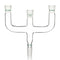 4-Way Claisen Distillation Adapter with 14/20 Joint...